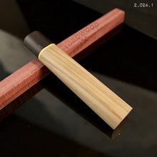 Charger l&#39;image dans la galerie, Handle Blanks for kitchen knife, Japanese Style, Oval, Exotic Wood. Art 2.024