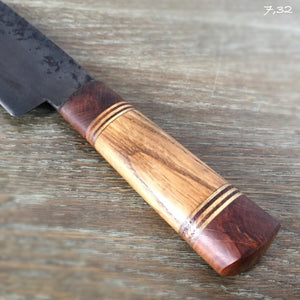 Kitchen Knife, JAPAN Style, Santoku, Hand Forge. - IRON LUCKY