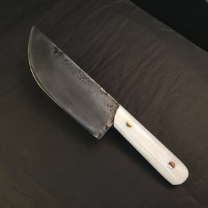 Knife Chef, Carbon steel, Completely in only one copy! - IRON LUCKY