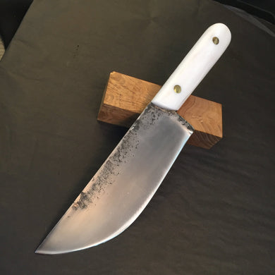 Knife Chef, Carbon steel, Completely in only one copy! - IRON LUCKY