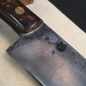Knife Chef, Carbon steel, Only one copy! - IRON LUCKY