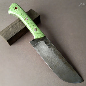 Knife Chef, Kitchen knife, Carbon steel, Hand Forge! - IRON LUCKY
