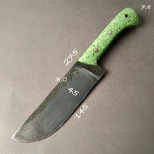 Load image into Gallery viewer, Knife Chef, Kitchen knife, Carbon steel, Hand Forge! - IRON LUCKY