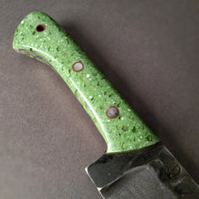Load image into Gallery viewer, Knife Chef, Kitchen knife, Carbon steel, Hand Forge! - IRON LUCKY