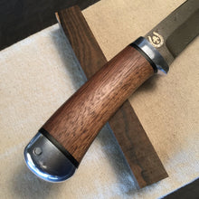 Laden Sie das Bild in den Galerie-Viewer, Knife Hunting, DAMASCUS Steel, Fixed Blade, Straight Back Knife Blade, 14.320 - IRON LUCKY