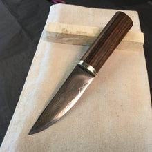 Charger l&#39;image dans la galerie, Knife Hunting, DAMASCUS Steel, Fixed Blade, Straight Back Knife Blade. Art &quot;14.269&quot;. - IRON LUCKY