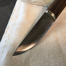 Charger l&#39;image dans la galerie, Knife Hunting, DAMASCUS Steel, Fixed Blade, Straight Back Knife Blade. Art &quot;14.269&quot;. - IRON LUCKY