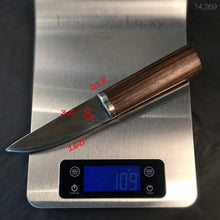 Charger l&#39;image dans la galerie, Knife Hunting, DAMASCUS Steel, Fixed Blade, Straight Back Knife Blade. Art &quot;14.269&quot;. - IRON LUCKY