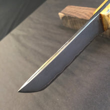 Laden Sie das Bild in den Galerie-Viewer, Knife Hunting, Hand Forge, &quot;San Mai&quot; blade, Premium. - IRON LUCKY