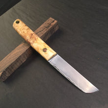 Laden Sie das Bild in den Galerie-Viewer, Knife Hunting, Hand Forge, &quot;San Mai&quot; blade, Premium. - IRON LUCKY