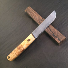 Laden Sie das Bild in den Galerie-Viewer, Knife Hunting, Hand Forge, &quot;San Mai&quot; blade, Premium. - IRON LUCKY