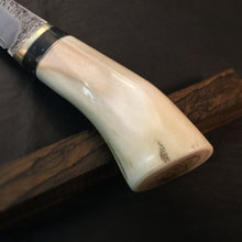 Cargar imagen en el visor de la galería, Knife Hunting, San Mai Steel, Fixed Blade, Straight Back Knife Blade. Art 14.321 - IRON LUCKY