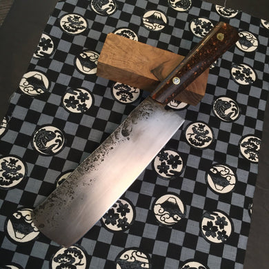 Knife Kitchen, Japan, handmade forged, USUBA. - IRON LUCKY