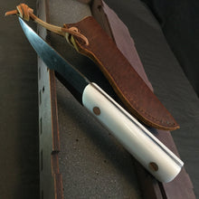 Load image into Gallery viewer, Knife &quot;Kwaiken&quot;, JAPAN Style, Hand Forge. - IRON LUCKY