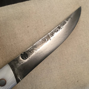Kwaiken, Japanese Hunting and Steak Knife, Hand Forge, Carbon Steel. 14.331 - IRON LUCKY