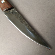 Load image into Gallery viewer, Kwaiken, Japanese Kitchen &amp; Steak Knife, Hand Forge, Carbon Steel. 14.305 - IRON LUCKY