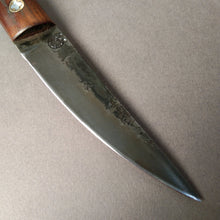 Load image into Gallery viewer, Kwaiken, Japanese Kitchen &amp; Steak Knife, Hand Forge, Carbon Steel. 14.305 - IRON LUCKY