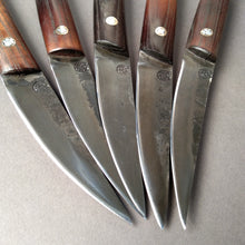 Charger l&#39;image dans la galerie, Kwaiken, Japanese Kitchen &amp; Steak Knife, Hand Forge, Carbon Steel. 14.305 - IRON LUCKY