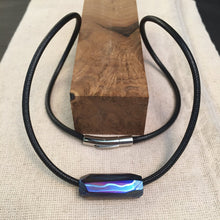 Load image into Gallery viewer, Pendant, Mocume Gane, Titan, Hand Forge. - IRON LUCKY