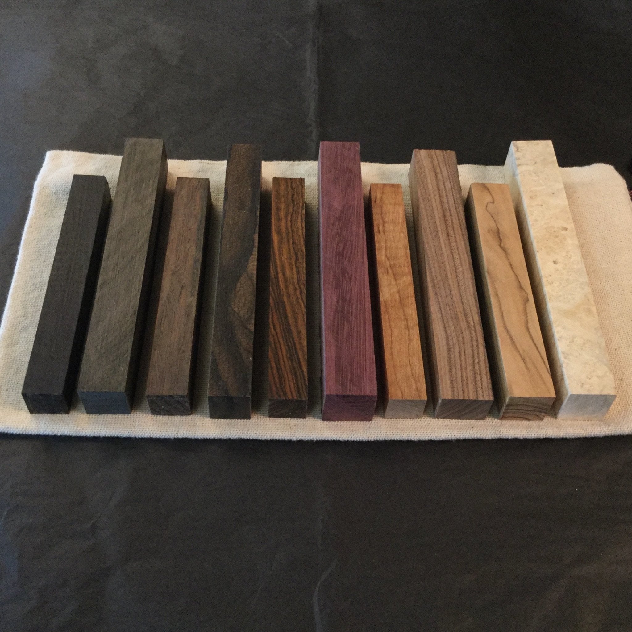 ZIRICOTE Wood Blanks, for Pen making, Crafting, Woodworking, Turning.