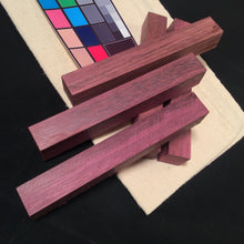 Load image into Gallery viewer, PURPLEHEART, Amaranth, Pen Blanks, Knife Scales, Turning, Casting Wood - IRON LUCKY