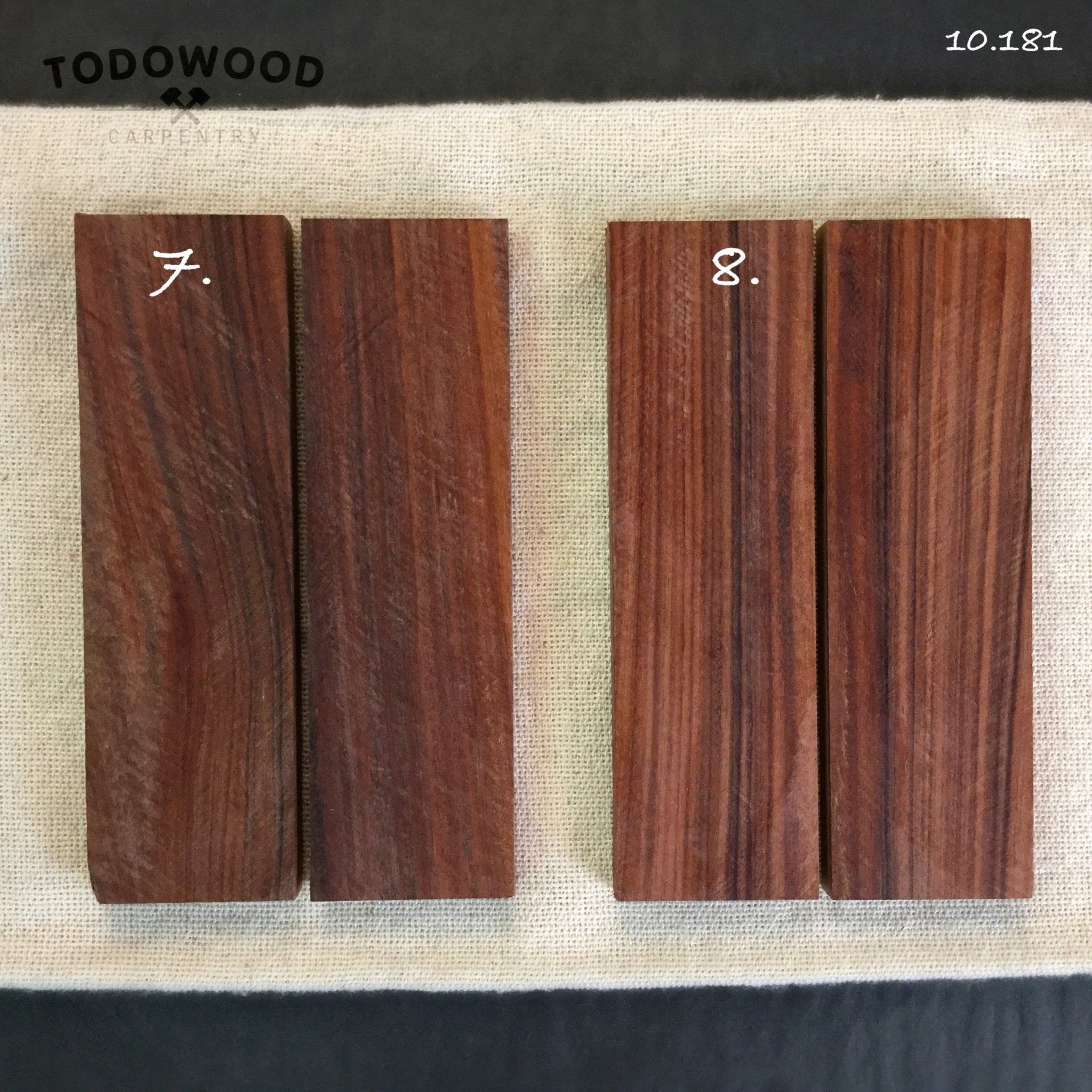 ROSEWOOD Blanks Paired for Crafting, Woodworking, DIY precious woods