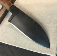 Laden Sie das Bild in den Galerie-Viewer, SANTOKU &quot;Savage IX&quot; Japanese Kitchen Knife, 163 mm, Forge Carbon Steel - IRON LUCKY