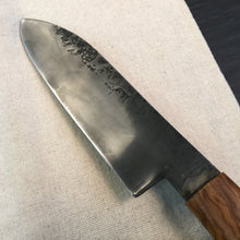 Load image into Gallery viewer, Santoku &quot;Savage V&quot; Japanese Kitchen Knife, 167 mm, Forge Carbon Steel - IRON LUCKY