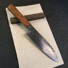 Load image into Gallery viewer, Santoku &quot;Savage V&quot; Japanese Kitchen Knife, 167 mm, Forge Carbon Steel - IRON LUCKY
