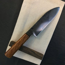 Load image into Gallery viewer, Santoku &quot;Savage V&quot; Japanese Kitchen Knife, 167 mm, Forge Carbon Steel - IRON LUCKY