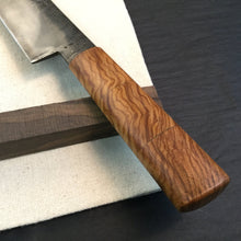 Load image into Gallery viewer, Santoku &quot;Savage V&quot; Japanese Kitchen Knife, 167 mm, Forge Carbon Steel - IRON LUCKY
