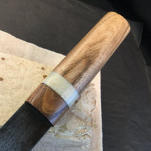 Charger l&#39;image dans la galerie, SANTOKU &quot;Savage VI&quot; Japanese Kitchen Knife, 186 mm, Forge Carbon Steel - IRON LUCKY