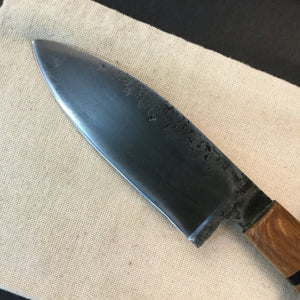 SANTOKU "Savage VIII" Japanese Kitchen Knife, 150 mm, Forge Carbon Steel - IRON LUCKY