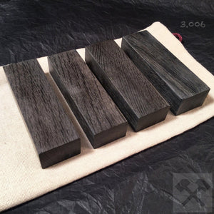 Stabilized Bog Oak, Blanks for woodworking. - IRON LUCKY