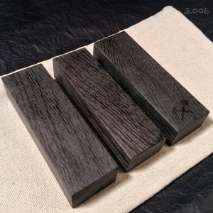 Stabilized Bog Oak, Blanks for woodworking. - IRON LUCKY