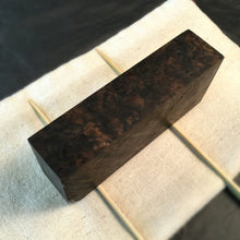 Charger l&#39;image dans la galerie, Stabilized Walnut Burl wood blank, woodworking, DIY, turning, crafting. Art 3.159 - IRON LUCKY