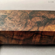 Cargar imagen en el visor de la galería, Stabilized wood Walnut Burl, blank for woodworking, DIY, turning, crafting, 3.139 - IRON LUCKY