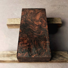 Charger l&#39;image dans la galerie, Stabilized wood Walnut Burl, blank for woodworking, DIY, turning, crafting, 3.141 - IRON LUCKY