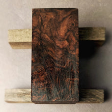 Charger l&#39;image dans la galerie, Stabilized wood Walnut Burl, blank for woodworking, DIY, turning, crafting, 3.141 - IRON LUCKY