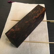 Charger l&#39;image dans la galerie, Stabilized wood Walnut Burl blank, woodworking, DIY, turning, crafting 3.157 - IRON LUCKY