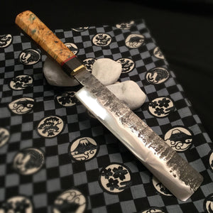 Usuba, Japanese Kitchen Knife, Hand Forge, 175 mm - IRON LUCKY