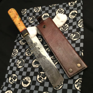 Usuba, Japanese Kitchen Knife, Hand Forge, 175 mm - IRON LUCKY