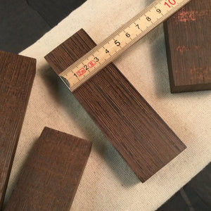 WENGE Wood Blank for Crafting, Woodworking, DIY precious woods. Art 10.186 - IRON LUCKY