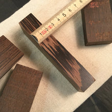 Load image into Gallery viewer, WENGE Wood Blank for Crafting, Woodworking, DIY precious woods. Art 10.186 - IRON LUCKY