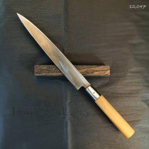 Yanagiba, Japanese Kitchen Knife, Vintage 1950-60, Japanese original. - IRON LUCKY