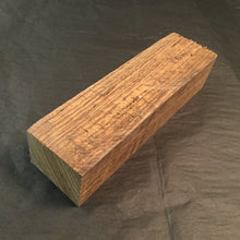 Cargar imagen en el visor de la galería, ZEBRANO Wood Blank, Precious Woods, for Woodworking, Turning, DIY. Art 10.193 - IRON LUCKY